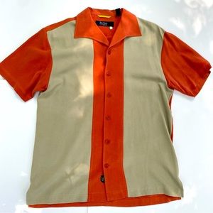 Nat Nast Luxury Originals Men’s Short Sleve Button Down Size Small